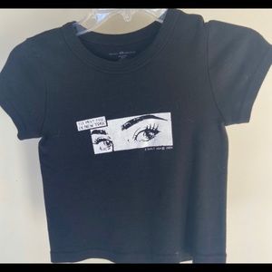 Ashlyn i’ll meet you in new york cropped top